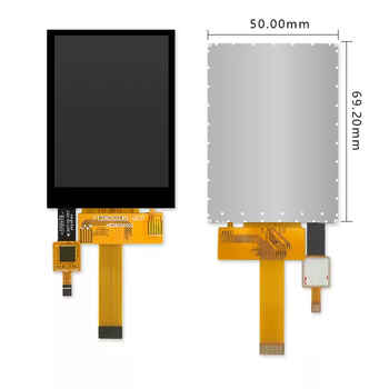 Weiyiyou 2.8-inch tft lcd display st7789 color screen spi 4-wire serial port with iron frame capacitive touch gt911 240*320 plug-in model with capacitive touch