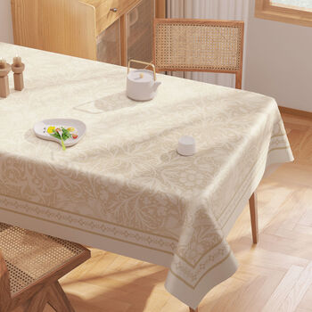 Fantasy tablecloth, no-wash, oil-proof, waterproof, anti-scalding rectangular tablecloth, high-end coffee table tablecloth protective pad, 140x140cm, recommended for desktop 90x90cm