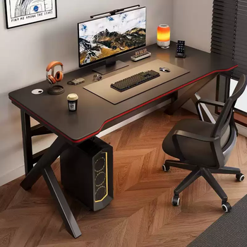 Yusenyi student home desktop office competition desk rental simple computer desk workbench desk bedroom dormitory electric desk haohan black carbon fiber desktop 140x60x74cm
