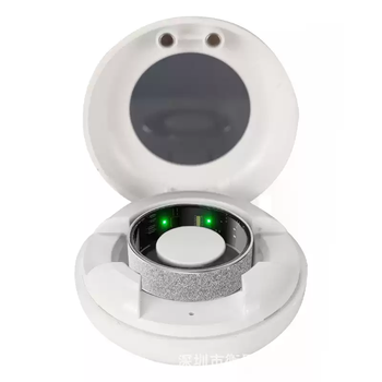 Shantou lincun cross-border smart ring pedometer heart rate pressure health blood oxygen sleep monitoring waterproof sports smart ring silver no. 7