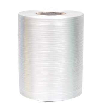 Free shipping - pe automatic end with new material packing rope plastic rope tie rope tear tape machine strapping rope 28# white one box (12 rolls/25kg)