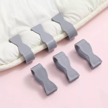 Yusenyi quilt fixer anti-run quilt needle-free safety quilt cover quilt cover sheet invisible seamless clip fixed-angle household buckle gray 24 quilt clips
