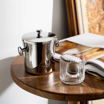 Fantasy model room wine cabinet bar ice bucket ornaments red wine champagne ice bucket handle style