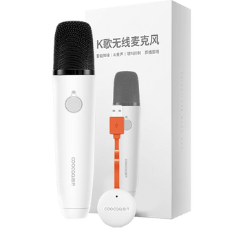 Suitable for smart screen tv karaoke tcl microphone home karaoke wireless usb anti-howling bel canto microphone white ordinary model dedicated to huawei smart screen