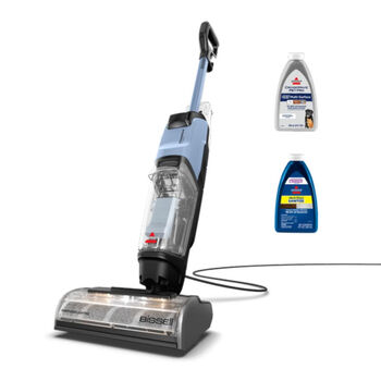 Bissell cordless putter vacuum cleaner multifunctional self-cleaning suction and mopping all-in-one machine for wet and dry use to clean pet hair and stains 4163g blue