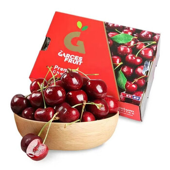 Luxi coast cherries imported fruit chilean cherries 4j grade multi-specification large cherry fruit gift box new year’s gift 5kg (net weight) original box gift box unopened - give to leaders | give to customers big mac 3j 30-32mm | larger and crisper and sweeter