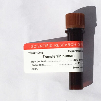 Scientific research reagent transferrin transferrin sigma t3309 10mg