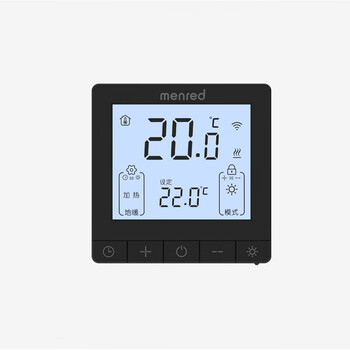 New manred water floor heating thermostat temperature control panel lcd screen controller rt1.13_bk_3a_black lcd heating thermostat