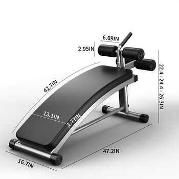 Zailu often sells sit-up board, household sit-up board, fitness equipment, waist slimming machine, commercial fitness board, abdominal strengthening device, black
