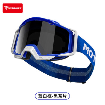 Motowolf goggles off-road motorcycle helmet goggles speed guard riding anti-fog and sand-proof 100% glasses
