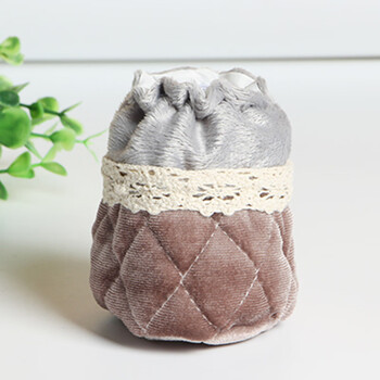 Shantou lincun chair leg covers fabric quilted table legs table legs wear-resistant pads stool leg covers chair legs silent wear-resistant stool leg protectors no. 4 gray pack