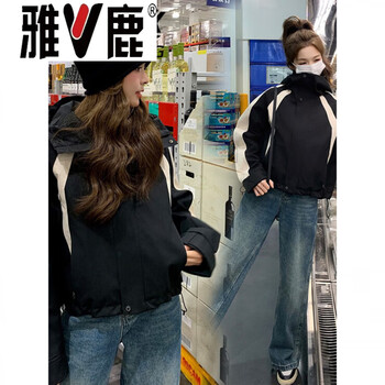 Yalu jacket down jacket women's winter 2026 new small thick white duck down liner pie overcoat green black s