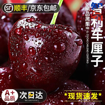 Luxi coast chilean cherry fruit fresh fruit gift box cherry cherry new year's gift box jd next day delivery to many places 3kg (net weight) big mac 3j 30-32mm | affordable pack