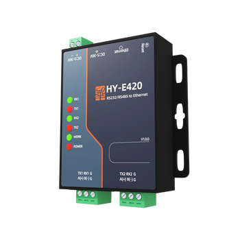 Rs485 dual serial port server industrial rs232modbus to ethernet communication module tcp transparent transmission e420 rs485*2
