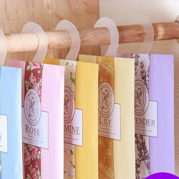 Shantou lincun sachet bedroom air freshening sachet sachet hanging insect repellent and deodorizing vanilla aromatherapy bag wardrobe insect repellent bag lavender fragrance 1 pack