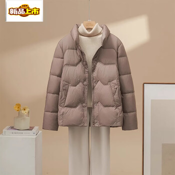 Chujing mom down jacket middle-aged and elderly women's new chinese top grandma winter jacket khaki xl 175/96a 100-110 jin