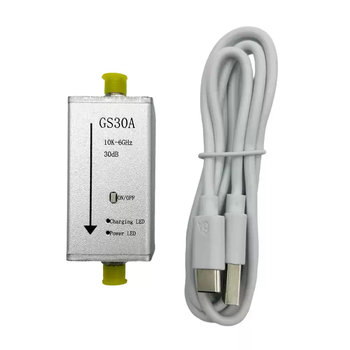 Rf power amplifier 10k-6ghz gain 30db high frequency digital rf signal amplifier module 10k-6ghz30db