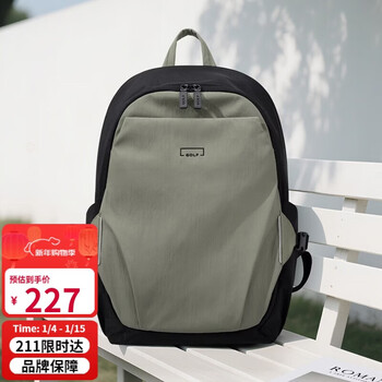 Golf (golf) large capacity backpack men's and women's computer bag 16-inch laptop business travel lightweight backpack casual school bag