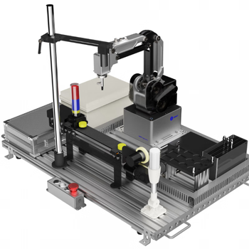 Dobot cross-border mg400 small desktop robotic arm robot dragging teaching collision detection human-machine collaboration education logistics robotic arm industrial small power-assisted telescopic arm mg400 training platform (including plc)