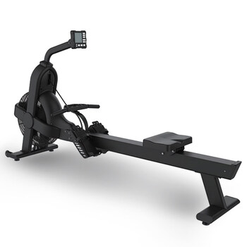 Strictly selected domestic products relice rowing machine household wind resistance rowing machine racing indoor small paddling training zhenpin black flagship wind resistance rowing machine_home_gym