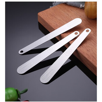 Deer-colored dumpling scooping spoon, wonton dumpling tool, stainless steel stuffing shovel, stirring straight spoon, filling picking chaos artifact, one pack, no specifications