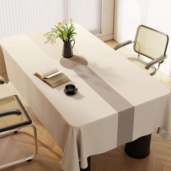 Yusenyi soft cloth drape tablecloth, atmospheric tablecloth, no-wash, oil-proof, waterproof, anti-scalding coffee table dining table mat. for customization, please contact customer service. the suitable size of the tablecloth is available.