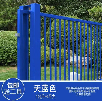 Kowsi juyuan free manual polishing rust conversion agent rust removal color steel tile renovation metal anti-corrosion color rust removal and anti-rust agent upgrade upgrade version e60 kg with tools (paint 480 square meters) blue