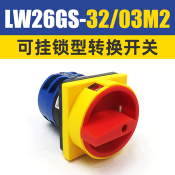 Delixi conversion lw26gs-20 32 63 /04m2 padlock type power cut-off transfer switch lw26gs-32/03m2