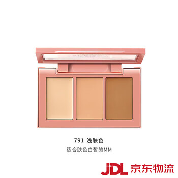 Spenny concealer palette covers acne marks, dark circles, tear troughs, eye bags, 791 light skin tone