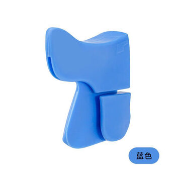 Chef's kitchen knife back guard gloves, anti-cut, anti-abrasion, silicone anti-blistering knife back cover, creative kitchen knife hand guard, upgraded random color 1 pack