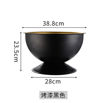 Fantasy shisha ice bucket ice bucket champagne ice bucket bar ice bucket ice bucket ice bucket ice cube bucket round champagne basin painted black