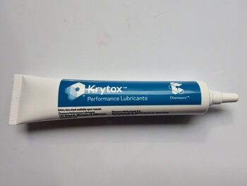 Original dupont krytox gpl205 206 226 227fg 2e7 lvp high temperature perfluoropolyether grease gpl206-57g/support