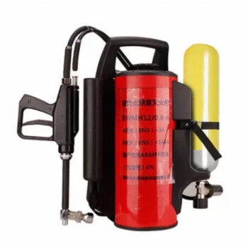 Knapsack ning'an high-pressure water mist fire extinguisher device dc spray water gun pulse fire extinguisher pulse forest new energy backpack type high-pressure water mist (cylinder)