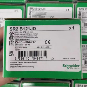 Schneider module sr3b261fu/sr2b121bd/sr3b261bd/sr2d101bd/sr2a2 sr3b261bd
