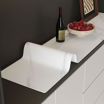 Chanting pattern dining table mat, high-end table mat, waterproof entrance shoe cabinet, tv cabinet mat 132 piaget marble fy 30x280cm