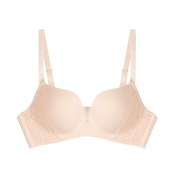 Triumph official flagship anti-aging breeze lace underwear without wire rings light and plump bra 11-1749 orange-5b 70d