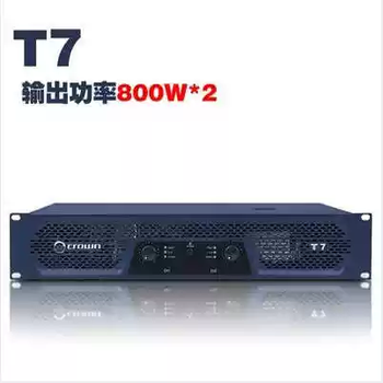 Crown/crown t3t5t7t10 pure power amplifier ktv home stage professional high-power amplifier t7800w*2
