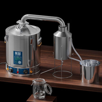 Yonghuan niange wine steamer wine making equipment liquor steaming machine wine steaming equipment medium and large winery firewood brewing machine intelligent 00 liter + anti-scorch pot + bomb type