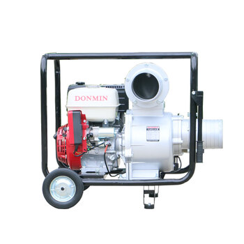 Dongming small mobile portable emergency gasoline and diesel water pump dm60d-gt