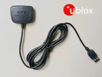 Road test computer usb port gps + beidou bds receiver ub-353 positioning navigation module gmouse antenna default