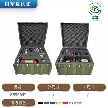Rotational equipment box, instrument turnover box, airdrop box, field photo box, equipment box, tactical material box, customizable hardware lining accessories