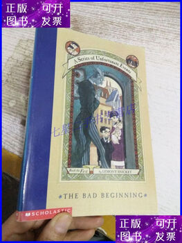 Second hand 90% new a series of unfortunate events the bad begi