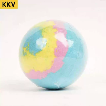 Kkv freesia fragrance bubble bath salt rose fragrance bubble bath ball bath salt ball 150g freesia fragrance bath ball