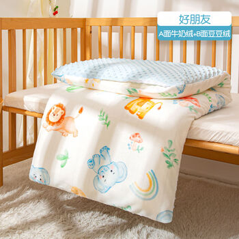 Fantasy mattress cover pack zipper autumn and winter mattress cover sheet pad and quilt cover good friend a side milk suede beanie velvet single cushion cover available in autumn and winter 56x100cm