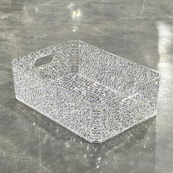 Fantasy bar luminous ice bucket ice pattern beer frame barrel container beer basket champagne bucket 24 pack octagonal barrel luminous