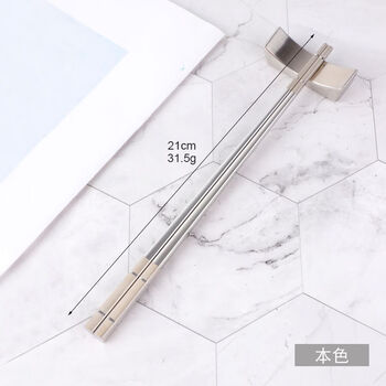 Yong huan chopsticks are mildew-resistant, one chopstick per person, male chopsticks kuai zi, one pair of chopsticks, short style, true color