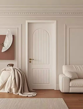 Pupan french wooden door laminated paint door indoor bedroom door laminated door room door room double door custom laminated type b