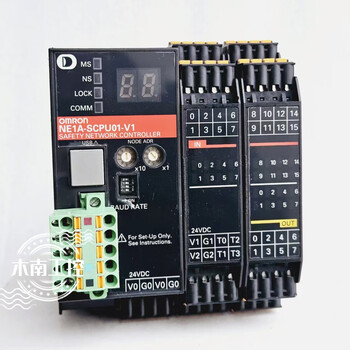 Original ohm* network security controller plc module ne1a-scpu01-v1 24vdc spot