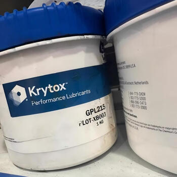 Original dupont chemours perfluoropolyether high temperature grease krytox gpl205 206 226 227fg lvp gpl215-1kg