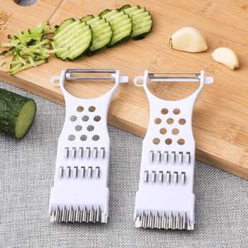 Zhang xiaoquan plastic peeling knife multifunctional vegetable cutter planer shredding peeling knife kitchen helper peeler 2 pcs